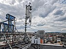 Výhledy od BTS spole�nosti Cetin � Brno, Cejl