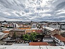 Výhledy od BTS spole�nosti Cetin � Brno, Cejl