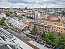Výhledy od BTS spole�nosti Cetin � Brno, Cejl