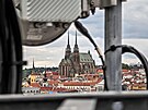 Výhledy od BTS spole�nosti Cetin � Brno, Cejl