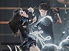 Alexandra Capitanescu z Rumunska ve finále  Eurovision Song Contest 2026 ve...