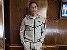 Americký ministr zahrani�ních v�cí Marco Rubio se na palub� letadla Air Force...