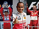 Senna, Schumacher nebo Hamilton? Takhle dopadlo srovnání nejlep�ích pilot� F1