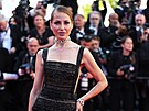 �výcarská zp�va�ka Ginta na zahájení filmového festivalu v Cannes (12. kv�tna...
