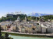 Pevnost Hohensalzburg pat�í k nejv�t�ím dochovaným hradním komplex�m ve st�ední...