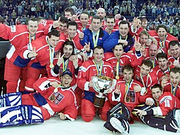 Hokejoví mist�i sv�ta z roku 2001