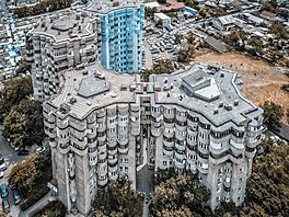 Reziden�ní komplex Aul v dne�ním kaza�ském hlavním m�st� Astan� zpravidla...
