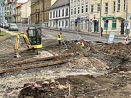 Modernizace tramvajové trati v Litvínov�. (kv�ten 2026)