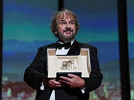 Re�isér Peter Jackson na zahájení 79. ro�níku festivalu v Cannes s cenou,...