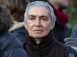 Ruská disidentka Nina Litvinovová (1. ledna 2019)
