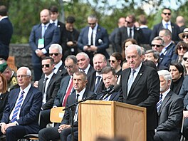 Josef Baxa proná�í sv�j projev na Terezínské tryzn� (17. kv�tna 2026)