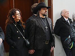 Robert Kodym b�hem posledního rozlou�ení s Oskarem Petrem (12. kv�tna 2026)