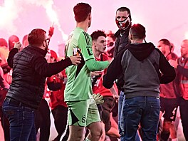Sobotní utkání Sparty proti Slávii skon�ilo kv�li slávistickým fanou�k�m...