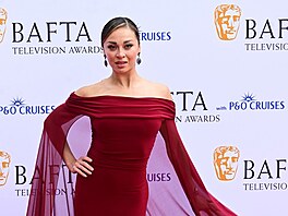 Katya Jonesová na udílení BAFTA TV Awards v Londýn� (10. kv�tna 2026)