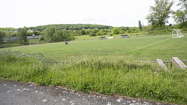 Areál v pra�ské Kr�i, který Sparta o�iví a postaví v n�m moderní stadion pro...