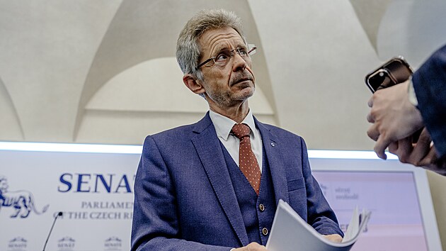 Tiskov� konference p�edsedy Sen�tu Milo�e Vystr�ila (ODS) k jeho zapojen� do festivalu Meeting Brno, kde se bude konat sjezd Sudeton�meck�ho krajansk�ho sdru�en�. (19. kv�tna 2026)