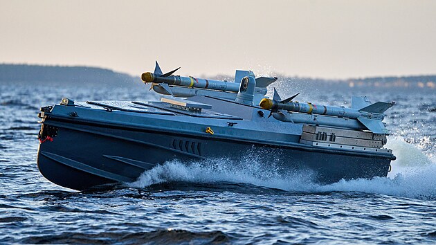 Ukrajinsk� n�mo�n� dron Magura V7