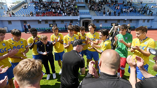 �st� nad Labem, 18. 5. 2026, Viagem �st� nad Labem - FK Teplice, �koln� z�pas dorosteneck� 2. ligy. 
Teplice slav� v�hru.