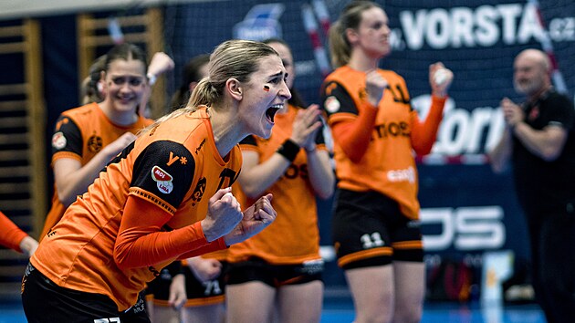 Lovosice, 10. 5. 2026, interliga házenká�ek, 2. zápas semifinále Slavia Praha -...