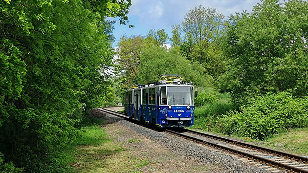 Zbrusu nov� vlakotramvaj od spole�nosti A�D Praha urazila cestu z Brna a� na tra� Kopidlno - Doln� Bousov (14. kv�tna 2026)