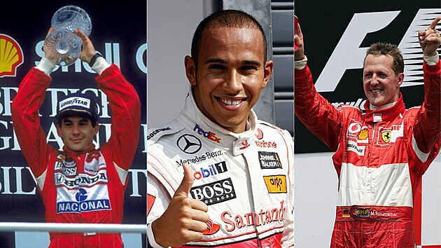 Senna, Schumacher nebo Hamilton? Takhle dopadlo srovnání nejlep�ích pilot� F1
