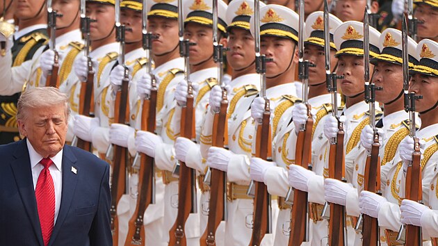 Donald Trump v Pekingu. (14. kv�tna 2026)