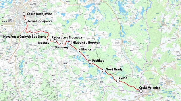 Motor tutkunlarının baktığı yer: tarihi České Budějovice – České Velenice demiryolu