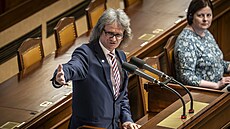 Mimo�ádná sch�ze Sn�movny svolaná z popudu vládní koalice k postoji Sn�movny ke...