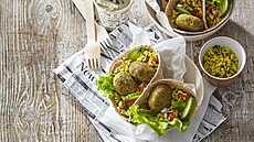 Falafel v tortille