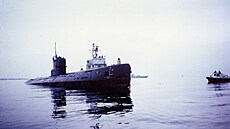 Sov�tská ponorka S-363, která zabloudila u Karlskrony a vyvovala nap�tí mezi...