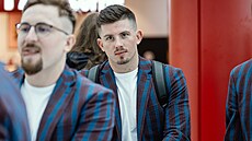Jan Mandát se chystá na odlet na mistrovství sv�ta.