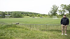 Areál v pra�ské Kr�i, který Sparta o�iví a postaví v n�m moderní stadion pro...