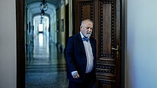 Jednání vlády. Na snímku Hynek Kmoní�ek. (18. kv�tna 2026)