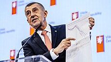 Tisková konference po jednání vlády. Na snímku premiér Andrej Babi� (ANO). (18....