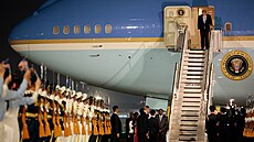Americký prezident Donald Trump dorazil do Pekingu. (13. kv�tna 2026)