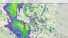 Intenzivní p�ehá�ky spojené s vý�kovou tlakovou ní�í se i v sousedním Sasku,...