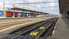 Vlakové nádra�í v Otrokovicích (kv�ten 2026)