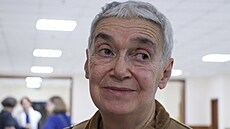 Ruská disidentka Nina Litvinovová (1. ledna 2025)