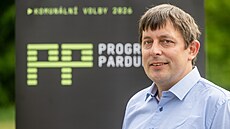Lídr uskupení Progresivní Pardubice Martin Slezák z TOP 09. (13. kv�tna 2026)
