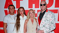 Tyson Fury s man�elkou Paris, dcerou Venezuelou a jejím snoubencem (duben 2026)