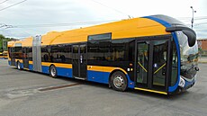 Dopravní spole�nost Zlín - Otrokovice nakoupila nové bateriové trolejbusy...