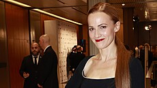 Here�ka Petra Bu�ková na p�edávání cen �eský lev (Praha, 14. b�ezna 2026)