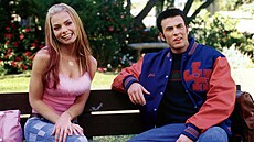 Jaime Pressly a Chris Evans ve filmu Not Another Teen Movie, 2001