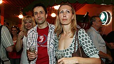 Tomá� Krej�í� a jeho první man�elka Gabriela (2007)