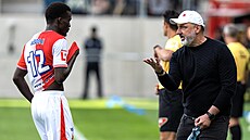 Slávistický kou� Jind�ich Trpi�ovský a jeho sv��enec Youssoupha Mbodji