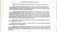 Rozhodnutí ú�adu v kauze pokuty Lango�e Kvetoslav - 3. strana. (13. kv�tna 2026)