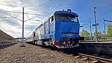 Bardotka 749.262 spole�nosti Rail System ve stanici �eské Velenice