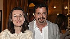 Michal Viewegh a jeho partnerka Olena Len (6. kv�tna 2026)