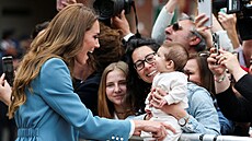 Britská princezna Kate na náv�t�v� Itálie ve m�st� Reggio Emilia (13. kv�tna...