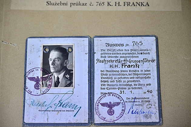 Národ vs. K. H. Frank. Archiv zpřístupnil unikátní záznamy ze sledovaného procesu
